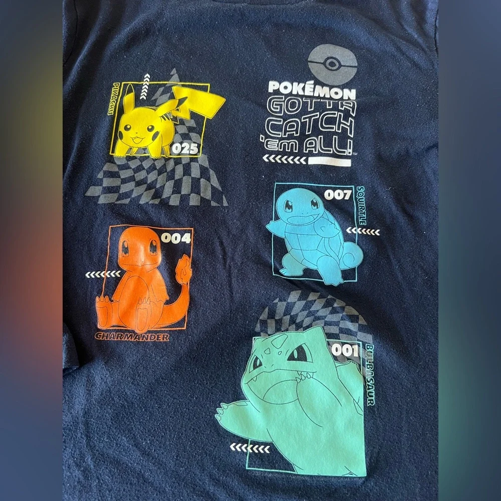 Kids Old Navy Pokemon Long Sleeve T-Shirt Size Large